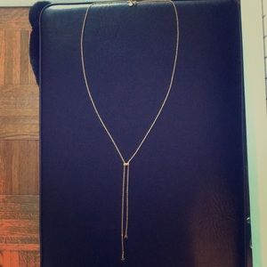 Gorjana Lariat Gold Necklace